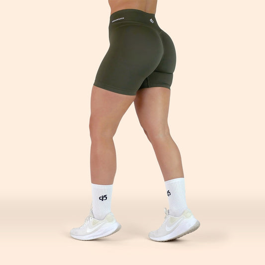 Peach Shorts High Waist