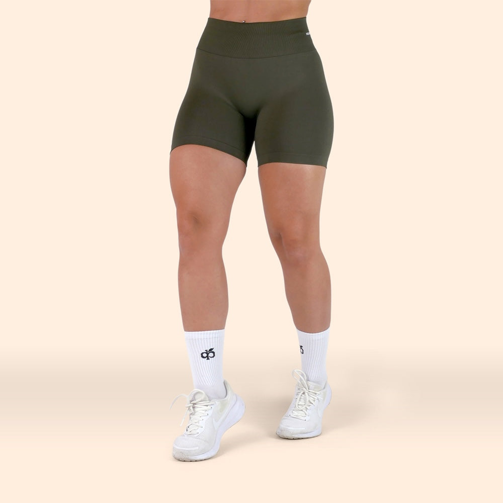 Peach Shorts High Waist