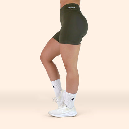 Peach Shorts High Waist