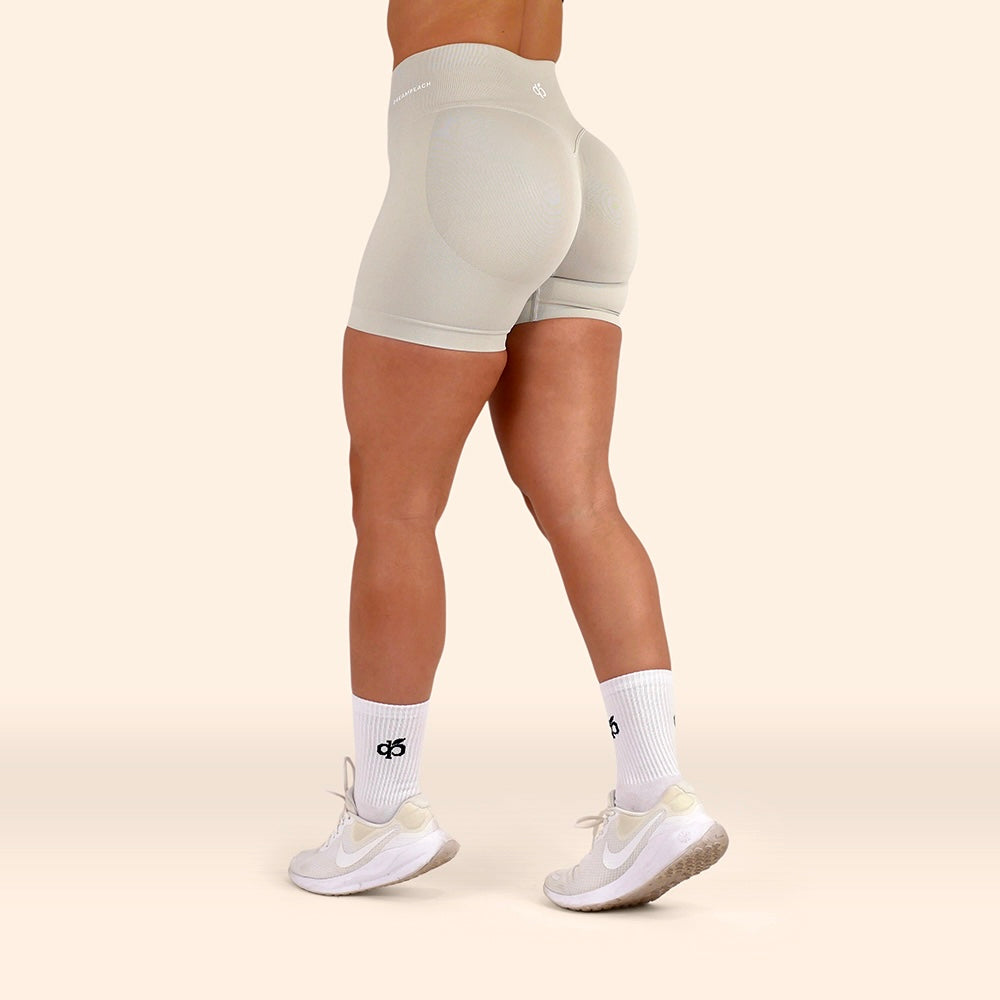 Peach Shorts High Waist