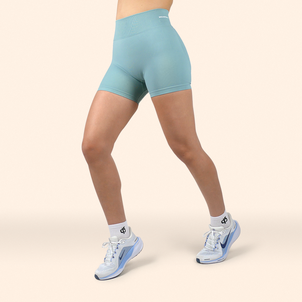 Peach Shorts High Waist