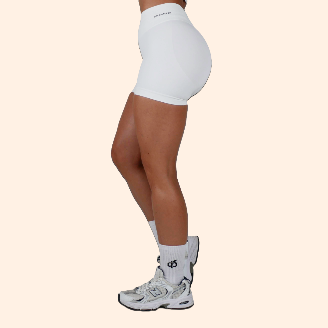 Peach Shorts High Waist