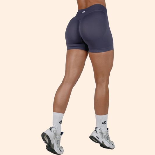 Peach Shorts High Waist