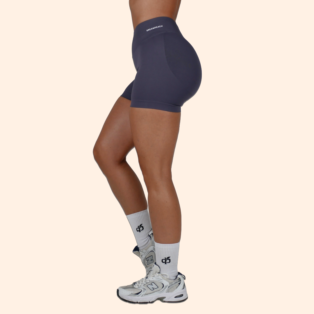 Peach Shorts High Waist