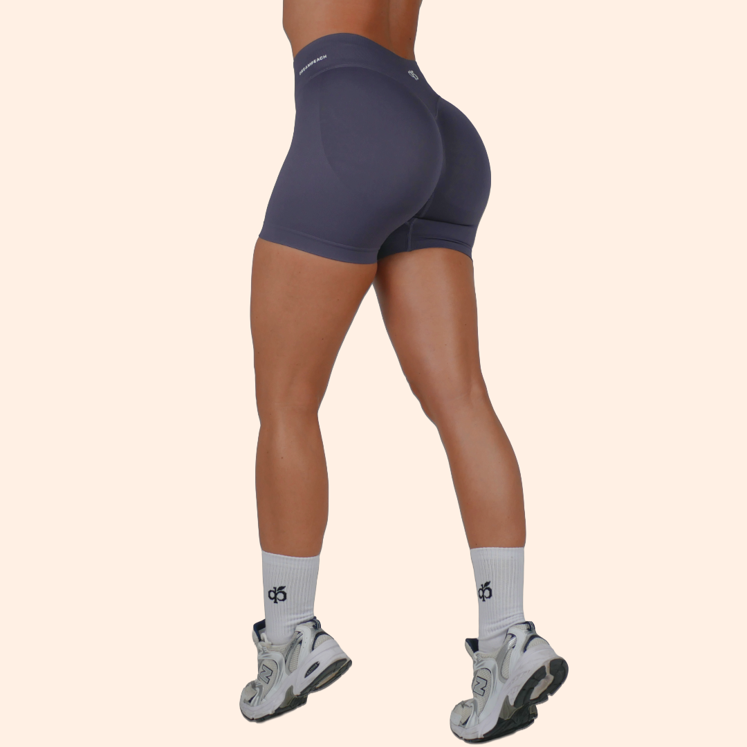 Peach Shorts High Waist