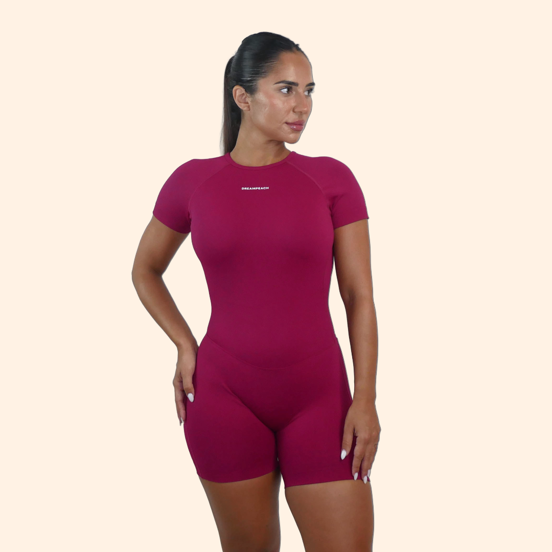 Peach Sculpt Short Sleeve