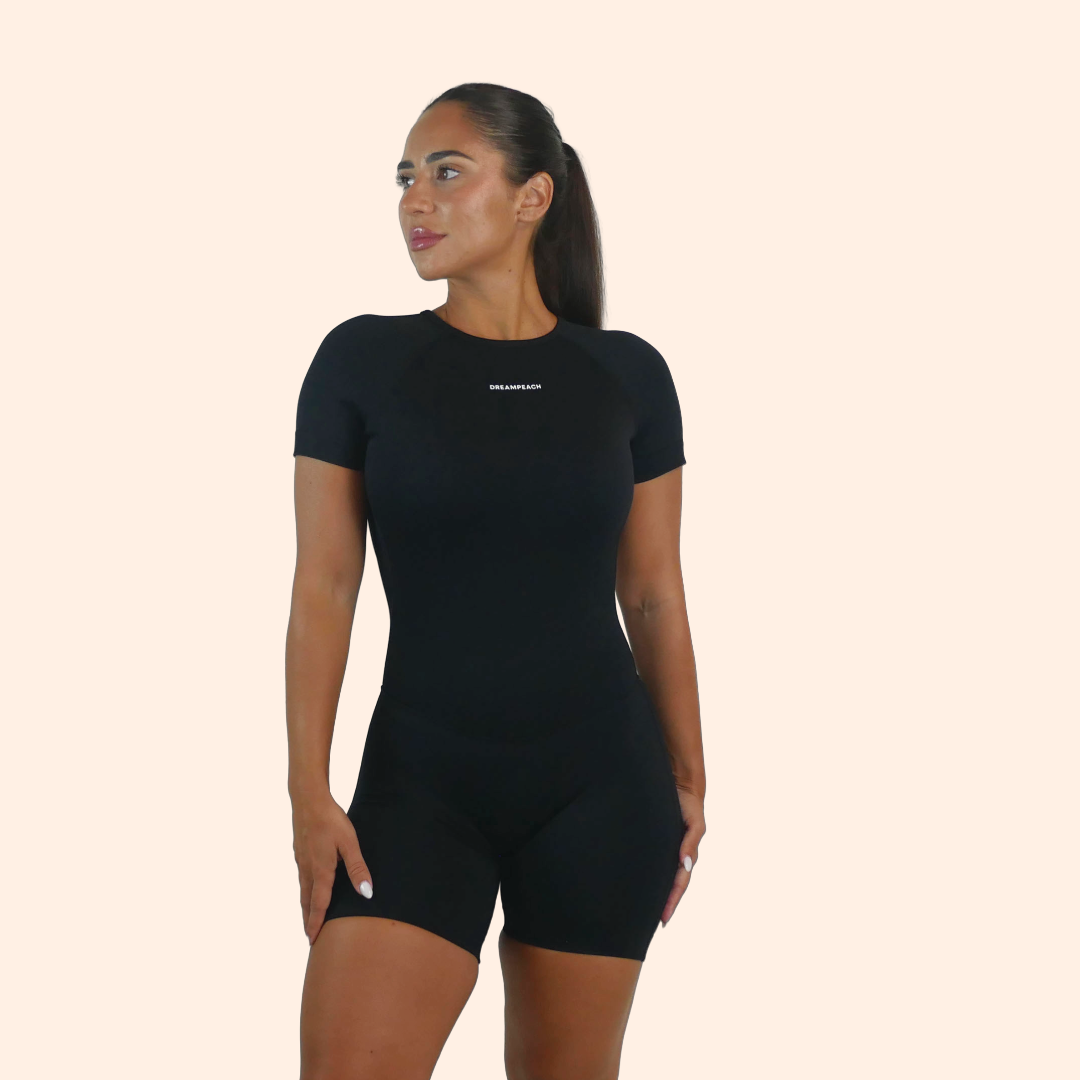Peach Sculpt Short Sleeve